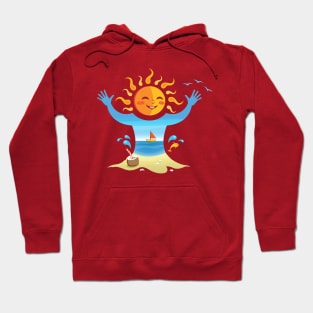 Sun, Sea and Sand Hoodie